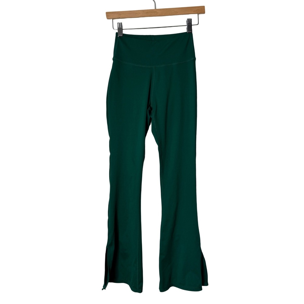 Wilo The Label Madison High Waisted Flare Leggings Yoga Pants Womens Small